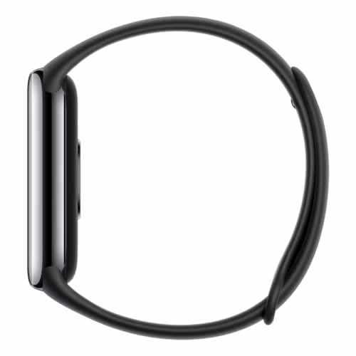 Xiaomi Mi Smart Band 8 - Braccialetto di attività, display AMOLED, monitoraggio della frequenza cardiaca, 190 mAh, 150+ modalità sportive, fino a 16 giorni di autonomia, nero