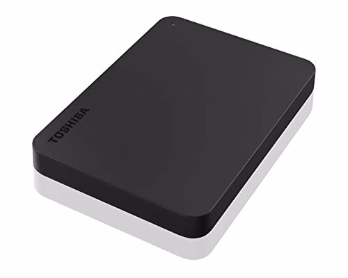 Toshiba 1TB Canvio Basics Portable External Hard Drive,USB 3.2 Gen 1, Black (HDTB410EK3AA)
