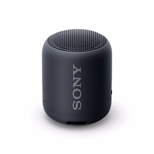 SRS-XB12 - Speaker wireless portatile con EXTRA BASS, Impermeabile e resistente alla polvere IP67, Batteria fino a 16 ore, Bluetooth, Nero