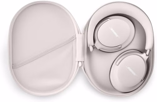 Bose QuietComfort Ultra Headphones con cancellazione del rumore wireless e audio spaziale, cuffie over-ear con microfono, durata della batteria fino a 24 ore, Bianco