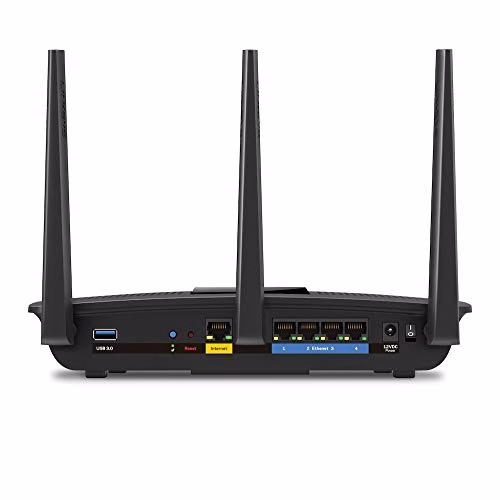 Linksys AC1750 Router Wi-Fi Max-Stream MU-MIMO, Dual-Band, Wireless Veloce, Giochi e Streaming 4K UHD, 4 Porte Ethernet Gigabit