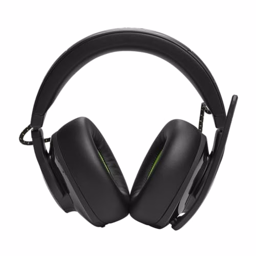 JBL Quantum 910X Cuffie Gaming Over Ear Wireless Bluetooth per Xbox, Cancellazione Attiva del Rumore, Head Tracking, Microfono a Braccio, Compatibili anche con PC e altre Console, Nero