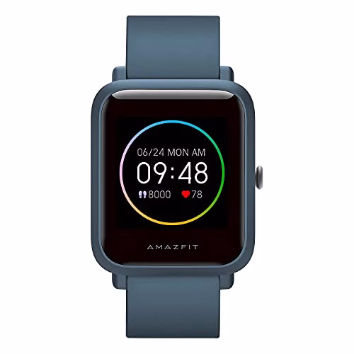 Amazfit Bip S Lite Smartwatch Orologio Fitness Tracker, Display Always-on, 150 Quadranti, Durata Batteria 30 Giorni, Impermeabil 5 ATM, Montoraggio della Frequenza Cardiaca, Notifiche Messaggi