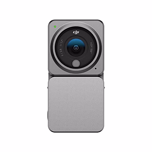 DJI Action 2 Power Combo, Action Cam con Modulo di Alimentazione, FOV di 155°, Supporti Magnetici, Tecnologia di Stabilizzazione