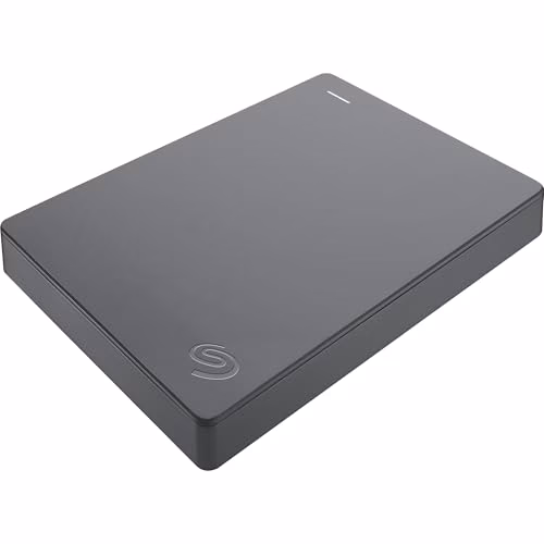 Seagate Basic, 1TB, Hard Disk Esterno Portatile - USB 3.0 per PC Desktop, PC Portatili (STJL1000400)
