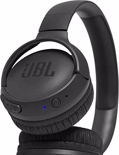JBL Tune500BT Cuffie Wireless Sovraurali con funzione Multipoint e Ricarica veloce, Cuffie On-Ear Bluetooth con connessione a Siri e Google, Fino a 16h di Autonomia, Nero