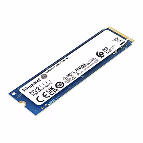Kingston NV2 NVMe PCIe 4.0 SSD Interno 500GB M.2 2280 - SNV2S/500G