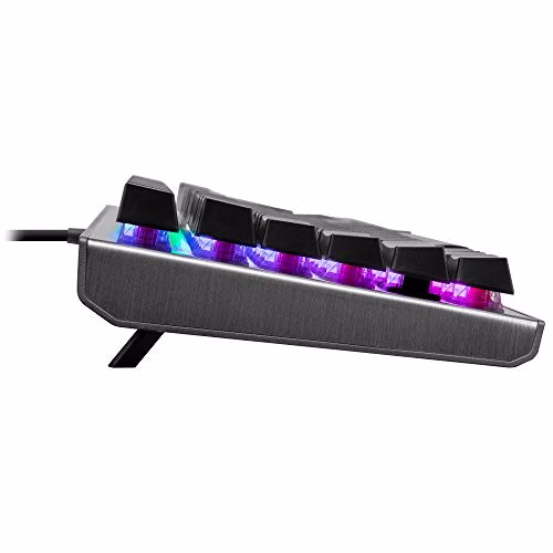 Cooler Master CK550 V2 Tastiera Meccanica Gaming -Retroilluminazione RGB, Funzionalità al Volo, Telaio in Alluminio e Poggiapolso Incluso - Layout Italiano / Switch Red