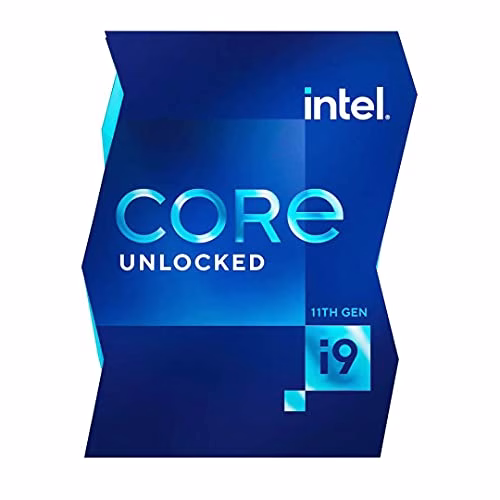 Intel Core i9-11900K - Processore desktop da 3,5 GHz Tuboost: 5,1 GHz, 8 core, LGA1200) BX8070811900K