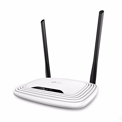 TP-Link TL-WR841N N300 Router Wi-Fi 300 Mbps a 2.4 GHz, 5 10/100M Porti, 2 5dBi Fixed Antenne, WPS