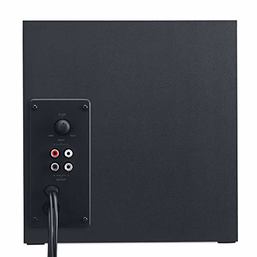 Logitech Z333 2.1 Altoparlanti PC Multimediali con Subwoofer, Suono Vivido, 80 Watt, Bassi ‎Potenti, Audio e RCA 3,5 mm, Presa EU/IT, PC/PS4/Xbox/TV/Smartphone/Tablet/Lettore ‎Musicale