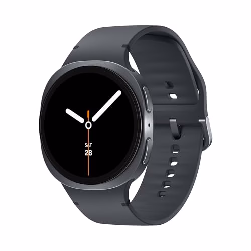 Samsung Galaxy Watch8 (Dark Gray, LTE, 40mm) Smartwatch Galaxy AI, Allenatore Personale, Design Resistente agli Urti, Processore 3nm, Monitoraggio Attività Fisica e Sonno, One UI 8 [Versione Italiana]