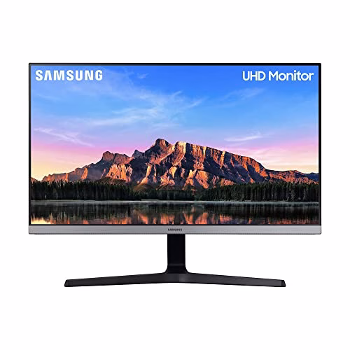 Samsung Monitor Hrm Ur55 (U28R552), Flat, 28", 3840X2160 (Uhd 4K), Hdr10, Ips, ‎Nero