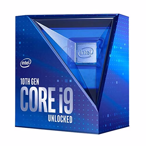 Intel BX8070110900K Core i9-10900K (fase base: 3,70GHz; attacco: LGA1200; 125 Watt) Box