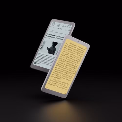 BOOX Palma 6.13" Mobile eCarta Reader 128 GB Android 11 Luce E-Ink Fotocamera (Bianco)