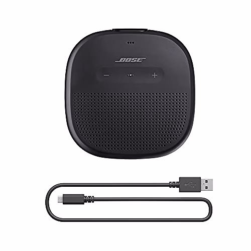Bose SoundLink Micro - Diffusore Bluetooth Portatile Impermeabile con Microfono, Nero