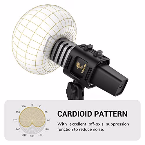 Microfono USB, TONOR Cardioide Condensatore Computer PC Mic con Supporto per Treppiede, Filtro Pop, Supporto Shock per Gaming, Streaming, Podcasting, YouTube, Voice Over, Twitch, Discordia, TC30