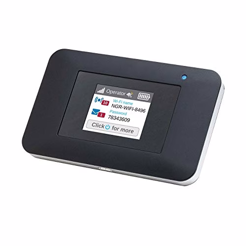NETGEAR Router 4G con sim AC797, Hotspot con Velocità di Download fino a 400 Mbps, Connetti fino a 15 Dispositivi