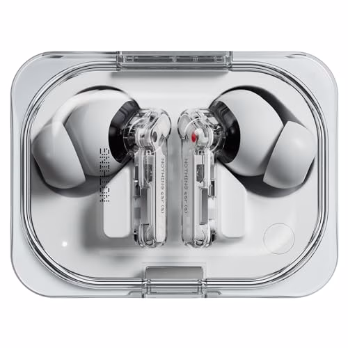 Nothing Ear (a) Cuffie bluetooth con Integrazione di ChatGPT, Cancellazione Attiva del Rumore fino a 45 dB, Audio Hi-Res con LDAC e fino a 42.5 ore di ascolto - Bianco