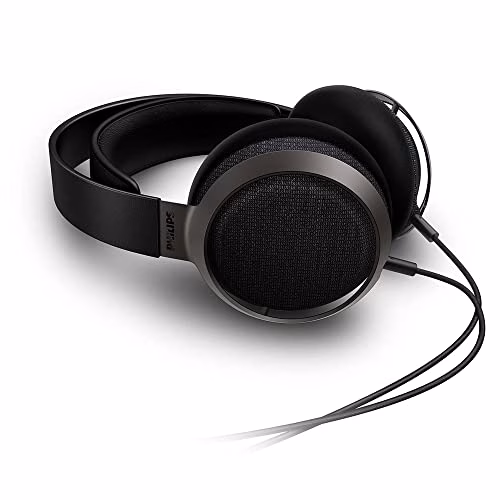 PHILIPS Fidelio X3/00 Cuffie Sovraurali con Cavo Scollegabile 3 m (Design Aperto, Driver Acustici 50 mm, Audio Ad Alta Risoluzione, Diffusione Audio Ampia, Leggerezza)