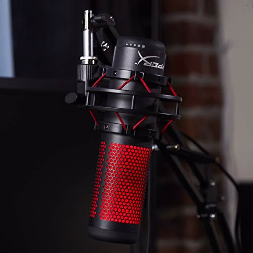 HyperX Quadcast – Microfono Standalone per streamer e podcaster