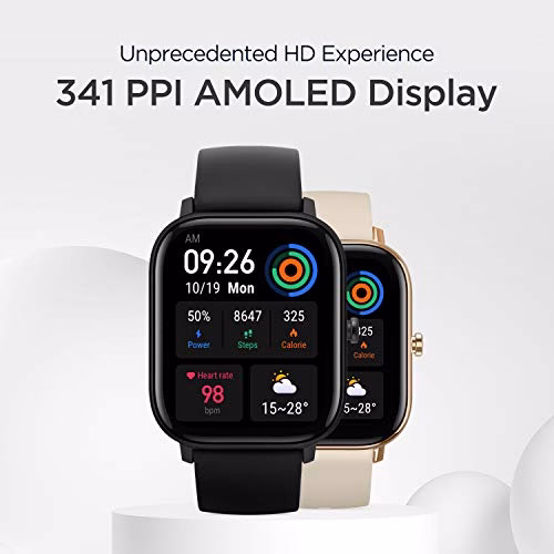 Amazfit GTS, Smartwatch Unisex Adulto, Black
