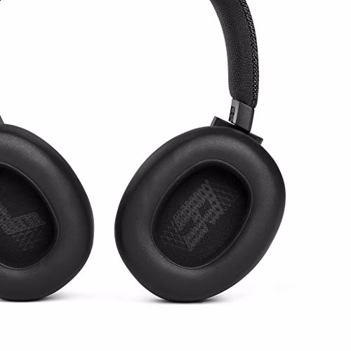 JBL LIVE 660NC - Cuffie Over-Ear Wireless Bluetooth con Cancellazione Adattiva del Rumore, Cuffia Pieghevole Senza Fili per Musica, Chiamate e Sport, Fino a 50h di Autonomia, Colore Nero