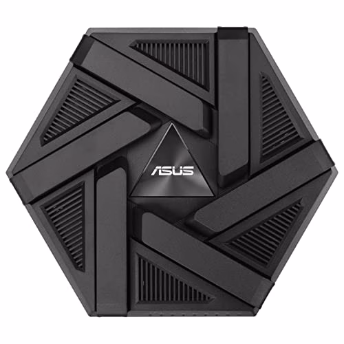 ASUS AXE7800 Router estendibile con Mobile Tethering, alternativa ai Router 4G 5G Tri-band WiFi 6E (802.11ax), 6GHz 2.5G, ASUS Safe Browsing, AiProtection Pro, Parental Control, Link Aggregation