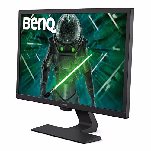 BenQ GL2480 Monitor da Gioco LED da 24 Pollici, FHD 1080p, Eye-Care, 1 ms, 75 Hz, Antiriflesso, HDMI, DVI