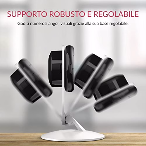 YI Home Camera 1080p ,Telecamera Wi-Fi Interno Compatibile con Alexa ,Telecamera IP per Bambini con Sensore Rilevamento Movimento,Notifiche Push in Tempo Reale,Audio Bidirezionale,Visione Notturna