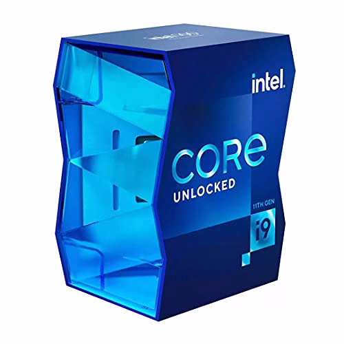 Intel Core i9-11900K - Processore desktop da 3,5 GHz Tuboost: 5,1 GHz, 8 core, LGA1200) BX8070811900K
