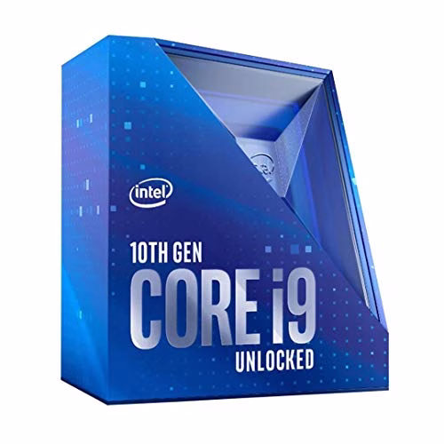 Intel BX8070110900K Core i9-10900K (fase base: 3,70GHz; attacco: LGA1200; 125 Watt) Box