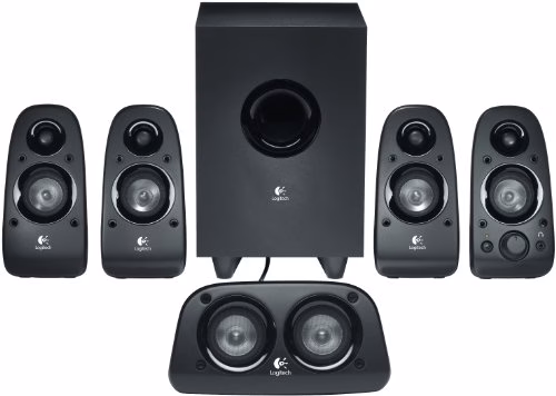 Logitech Z506 Sistema Altoparlanti Stereo 3D, 150 W, Dolby Surround 5.1, Nero