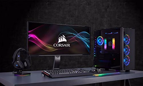Corsair Obsidian 500D RGB SE Case da Gaming Mid-Tower Premium in Vetro Temperato e Alluminio, con Ventole LL120 e Commander PRO Inclusi