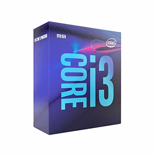 Intel Core i3-9100 processore 3,6 GHz Scatola 6 MB Cache intelligente