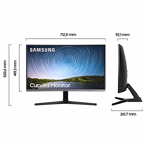 Samsung Monitor CR50 (C32R502), Curvo (1500R), 32