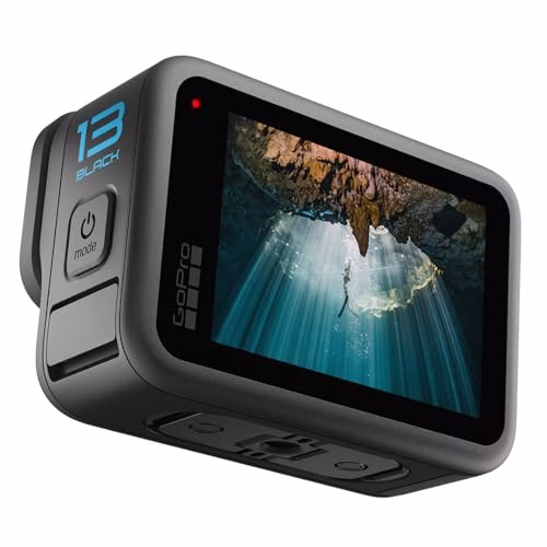 GoPro HERO13 - Action camera impermeabile con video 5.3K60, foto da 27 MP + compatibilità con obiettivi serie HB