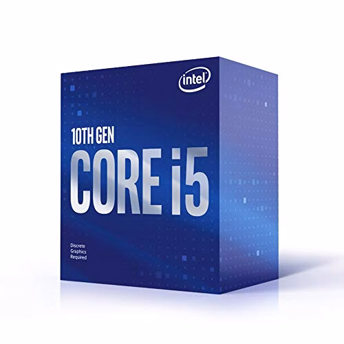 Intel Core i5 – 10400F (tatto: 2,90 GHz; attacco: LGA1200; 65 Watt).