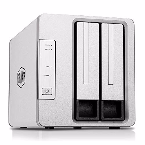TerraMaster F2-221 NAS 2bay Cloud Storage Intel Dual Core 2.0 GHz Plex Media Server Storage di rete(senza disco)