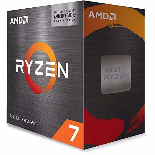 Amd Ryzen 7 5800X3D Box, ‎Grigio ceramica, ‎4 x 4 x 0.6 cm, 99.22 grammi