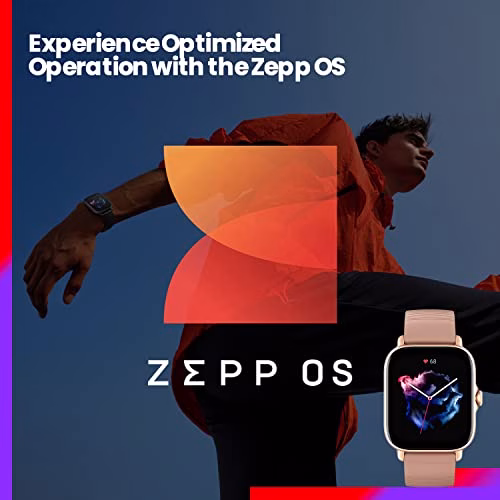 Amazfit GTS 3, 42 mm, Smartwatch Orologio Intelligente Fitness con Bluetooth, AMOLED, 150 Modalità Sportive, 5 ATM Impermeabile, Alexa, GPS, SpO2, Cardiofrequenzimetro, Durata Batteria di 12 Giorni
