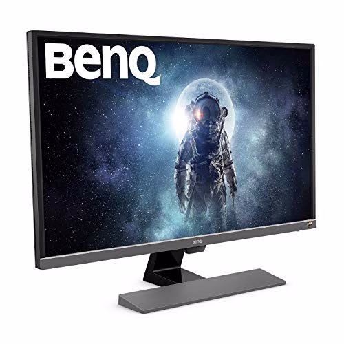 BenQ EW3270U Monitor PC per Intrattenimento Video, HDR (UHD), Risoluzione 4K HDR, VA, 95% DCI-P3, Brightness Intelligence Sensore, HDMI 2.0, DP 1.2, USB-C, DisplayPort, 32 Pollici