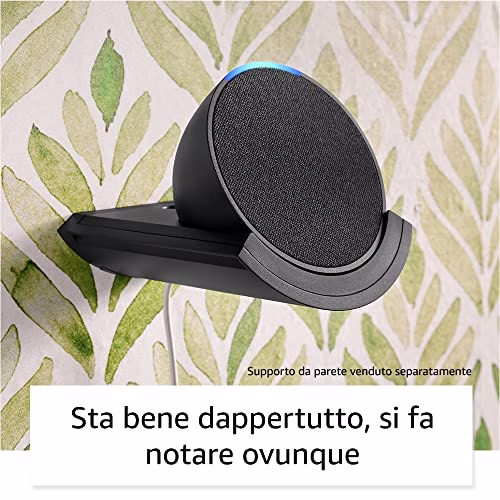 Echo Pop | Altoparlante Bluetooth intelligente con Alexa, compatto e dal suono potente | Lavanda