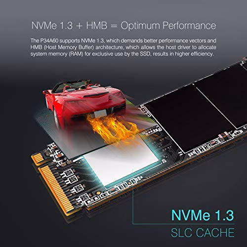 Silicon Power PCIe M.2 NVMe SSD 512GB Gen3x4 R/W up to 2, 200/1, 600MB/s Internal SSD