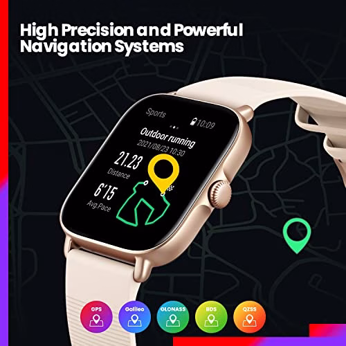 Amazfit GTS 3, 42 mm, Smartwatch Orologio Intelligente Fitness con Bluetooth, AMOLED, 150 Modalità Sportive, 5 ATM Impermeabile, Alexa, GPS, SpO2, Cardiofrequenzimetro, Durata Batteria di 12 Giorni
