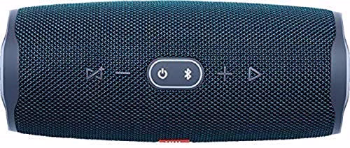 JBL Charge 4 Speaker Bluetooth Portatile – Cassa Altoparlante Bluetooth Waterproof IPX7 – Con Microfono, Porta USB, JBL Connect+ e Bass Radiator, Fino a 20h di Autonomia, Blu