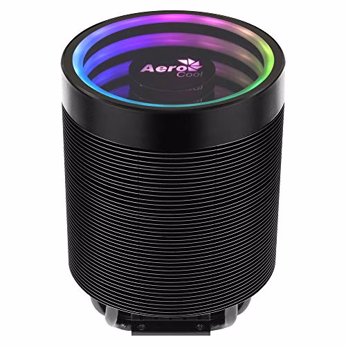 Aerocool MIRAGE5, Dissipatore CPU TDP 150W, Illuminazione ARGB,5 Heat Pipes HCTT