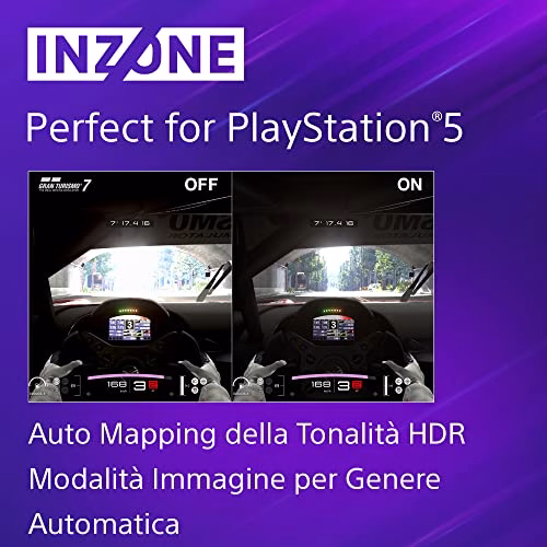 Sony Monitor da gioco INZONE M9 da 27 pollici, 4K 144Hz 1ms full array con attenuazione locale Modello HDMI 2.1 VRR 2022, Nero SDMU27M90AEP