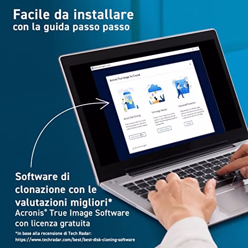 Crucial P3 Plus 1TB M.2 PCIe Gen4 NVMe SSD interno - Fino a 5000MB/s - CT1000P3PSSD801 (Edizione Acronis)