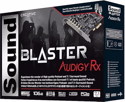 Carte son Creative Sound Blaster Audigy Rx 7.1 PCIe